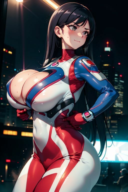 爆乳AIウルトラ娘1 サンプル7ページ目