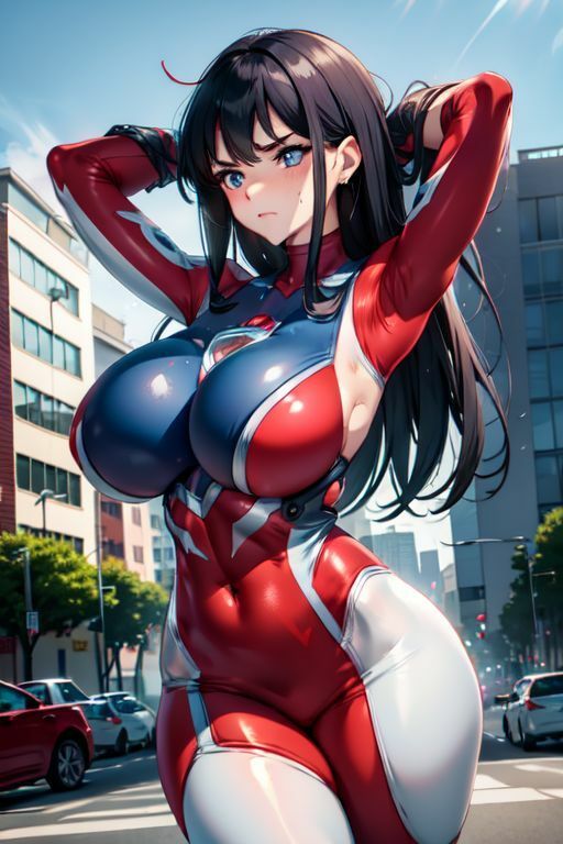 爆乳AIウルトラ娘1 サンプル8ページ目