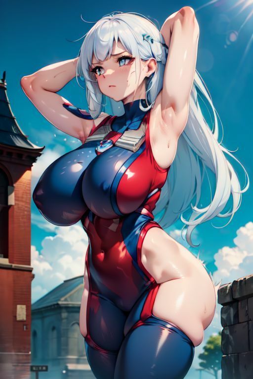 爆乳AIウルトラ娘1 サンプル9ページ目