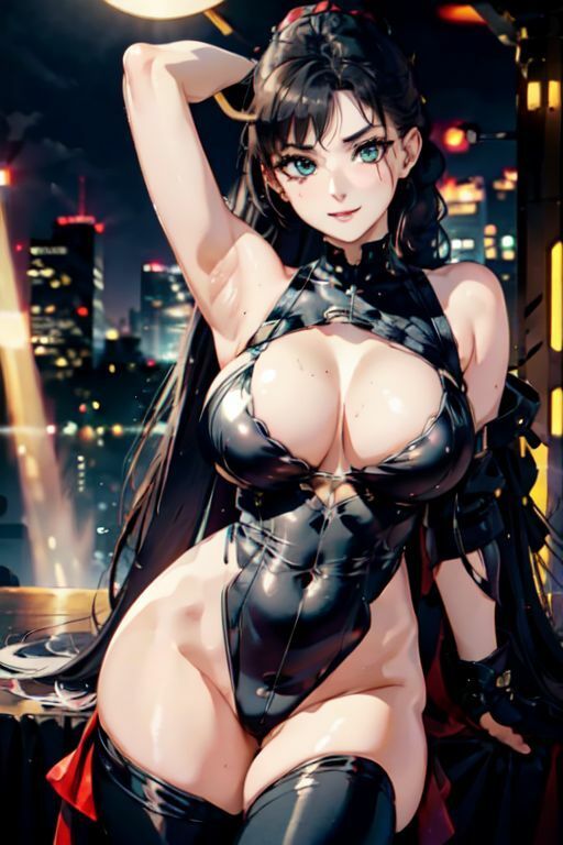 爆乳AIレースレオタード1 サンプル2ページ目