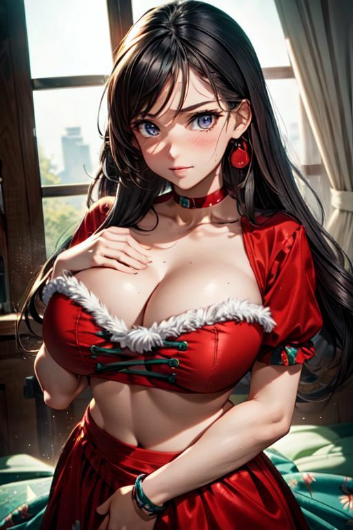 爆乳AIサンタコス1 サンプル4ページ目