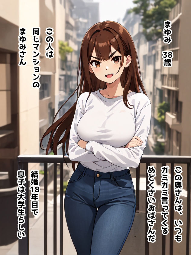 デリヘル呼んだら同じマンションの気が強い奥さんが来たので中出しでアヘ顔にしてみた サンプル7ページ目