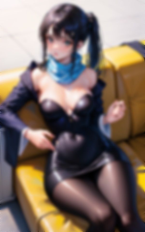 着衣ぶっかけ CA編 サンプル3ページ目