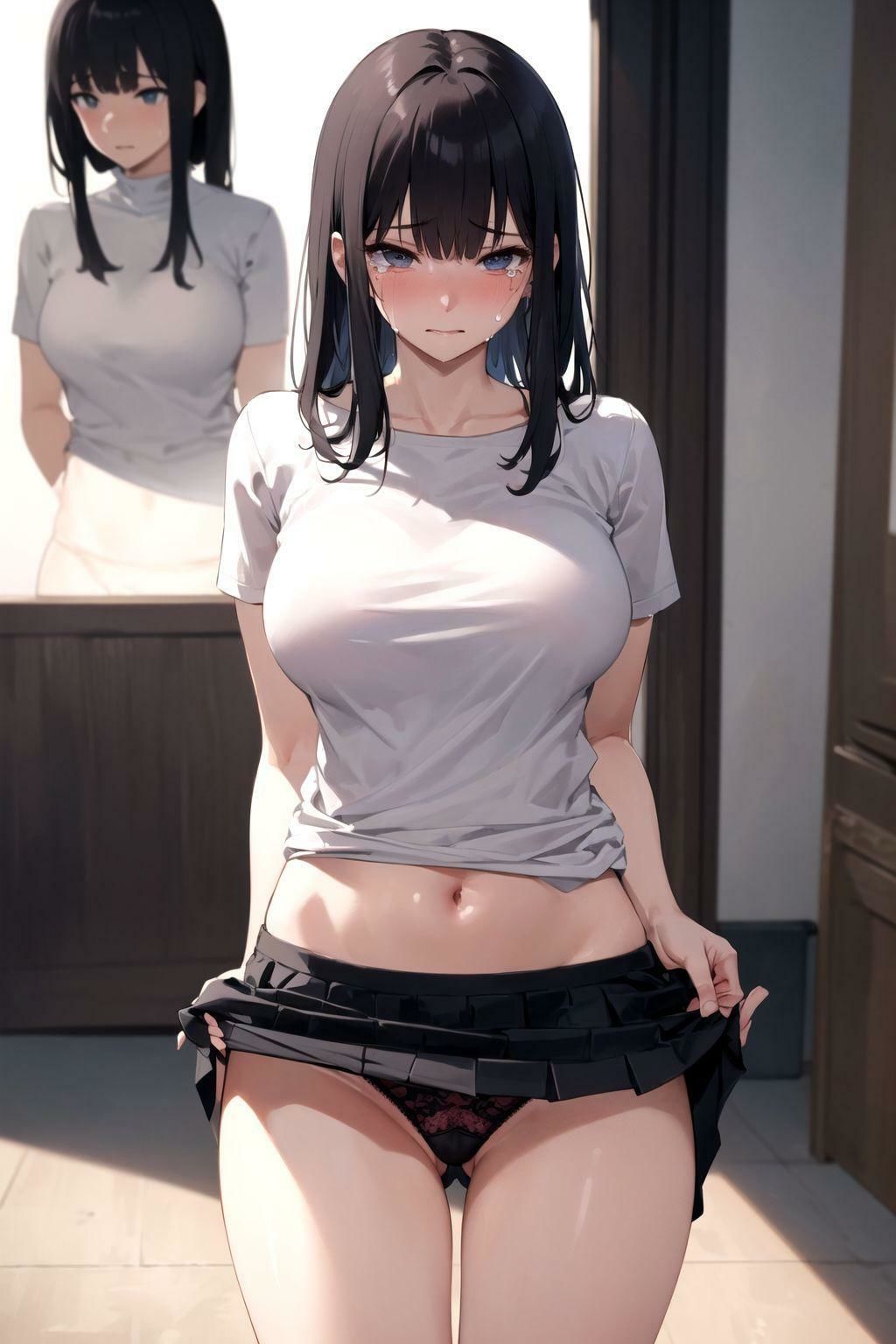 見せたくないのにパンツ見せるしかない サンプル8ページ目
