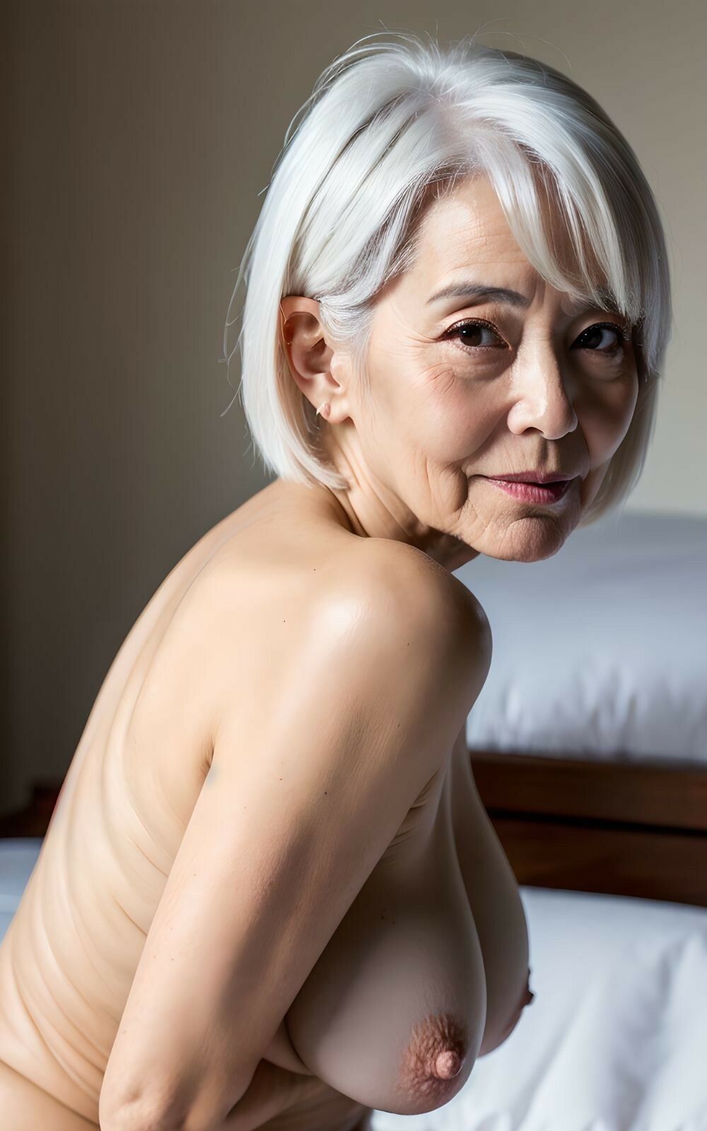 魅惑的な白髪熟女たち サンプル3ページ目