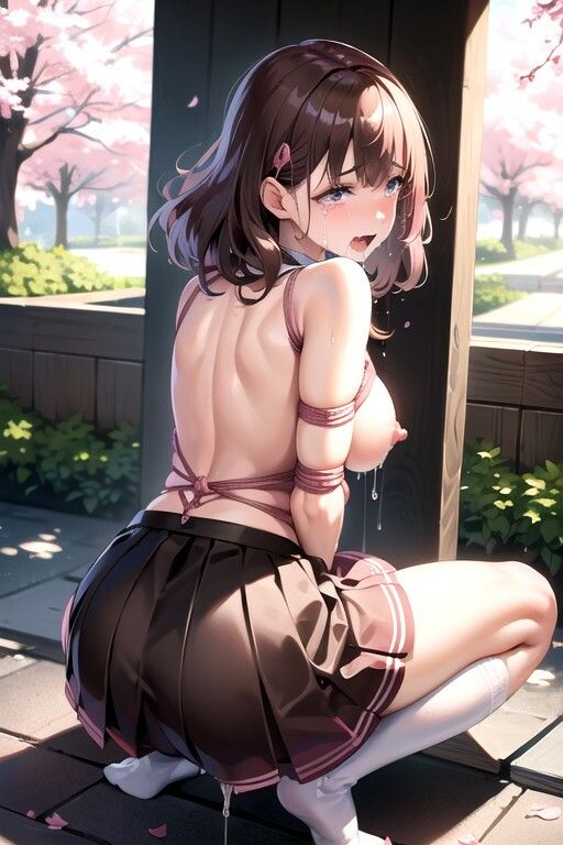 【桜満開】美人女子校生コンテスト〜輪●緊縛＆強●中出し〜 サンプル1ページ目