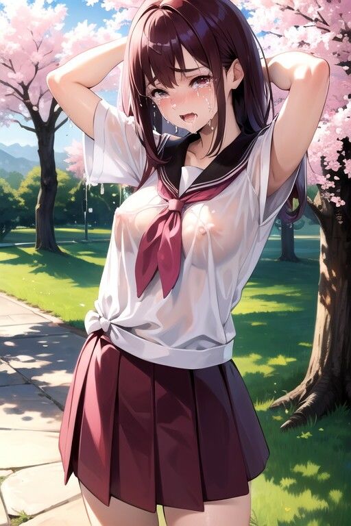 【桜満開】美人女子校生コンテスト〜輪●緊縛＆強●中出し〜 サンプル9ページ目