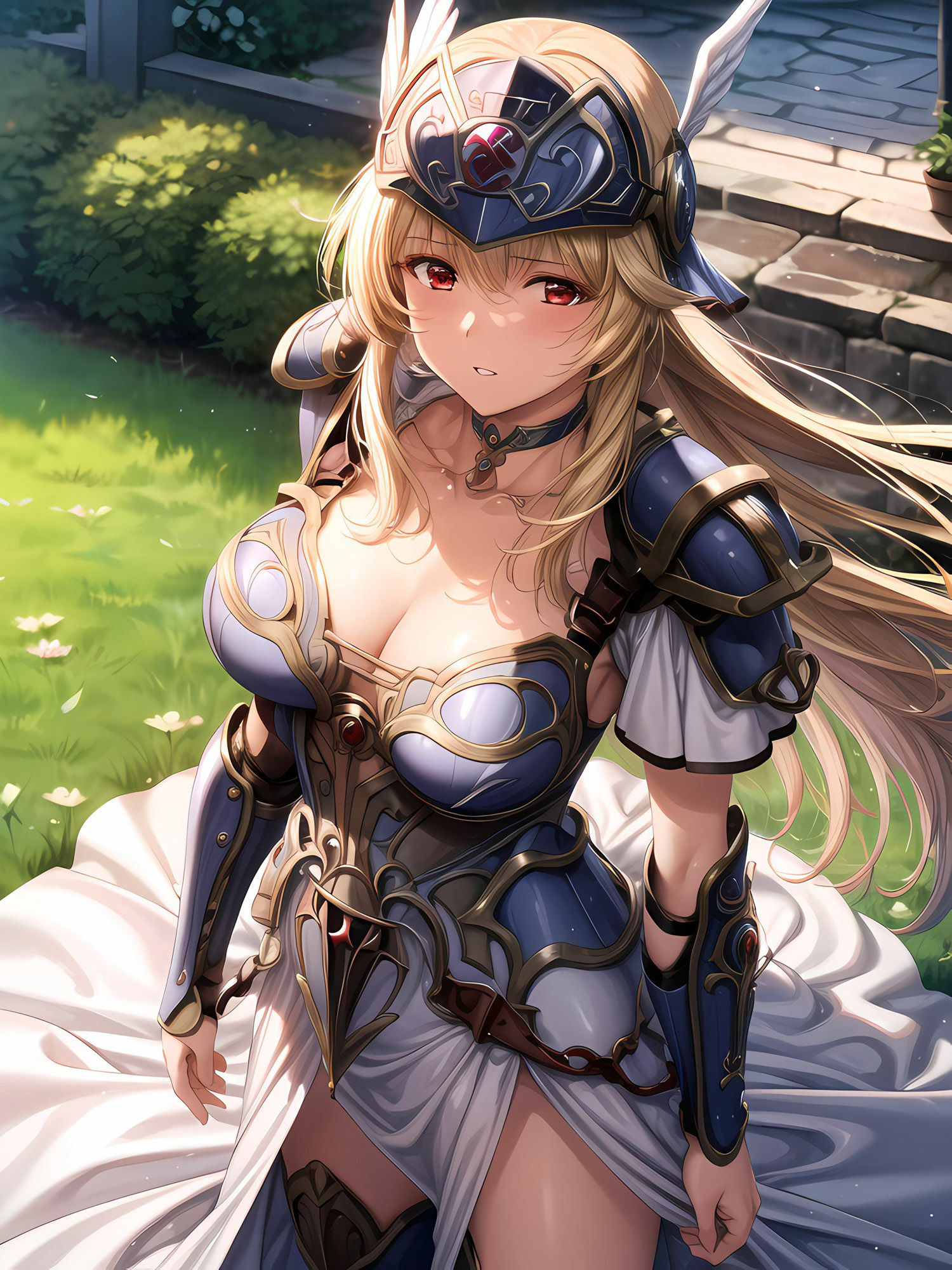 淫欲に堕ちる戦乙女 サンプル2ページ目