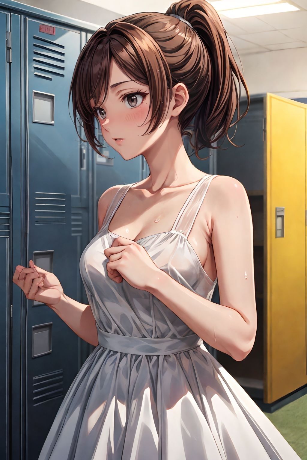 練習終わりのテニス部1 サンプル2ページ目