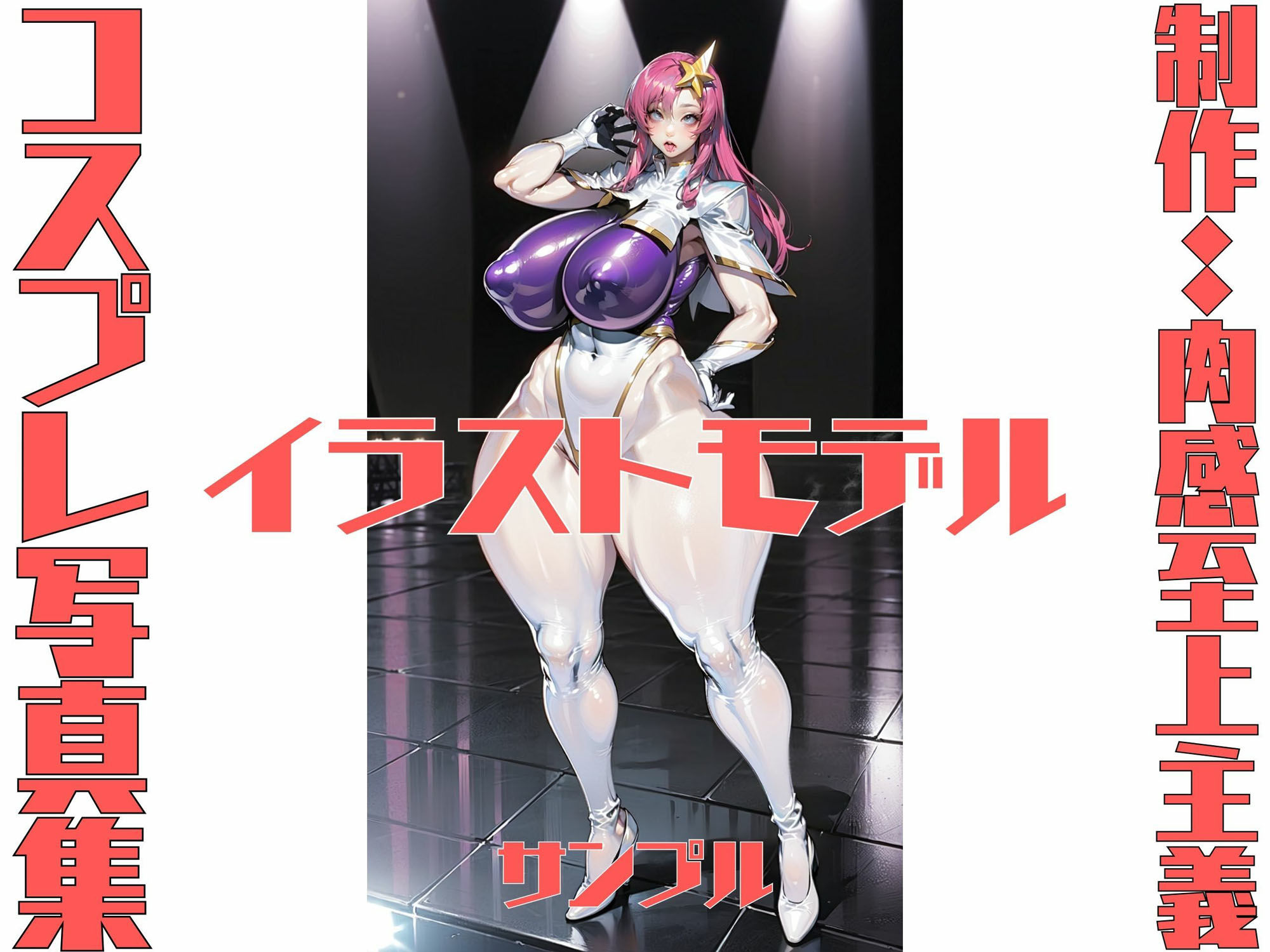 コスプレ写真集 サンプル4ページ目