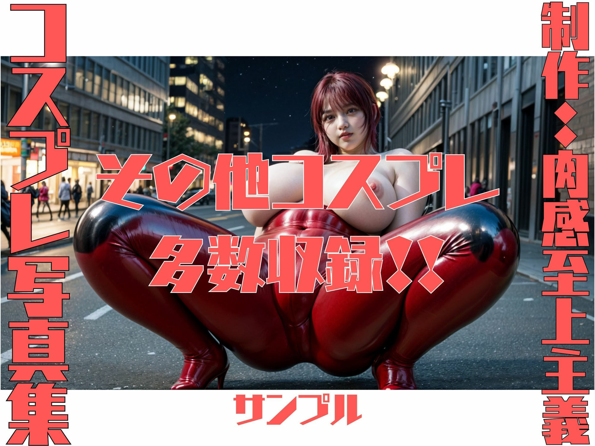 コスプレ写真集 サンプル5ページ目