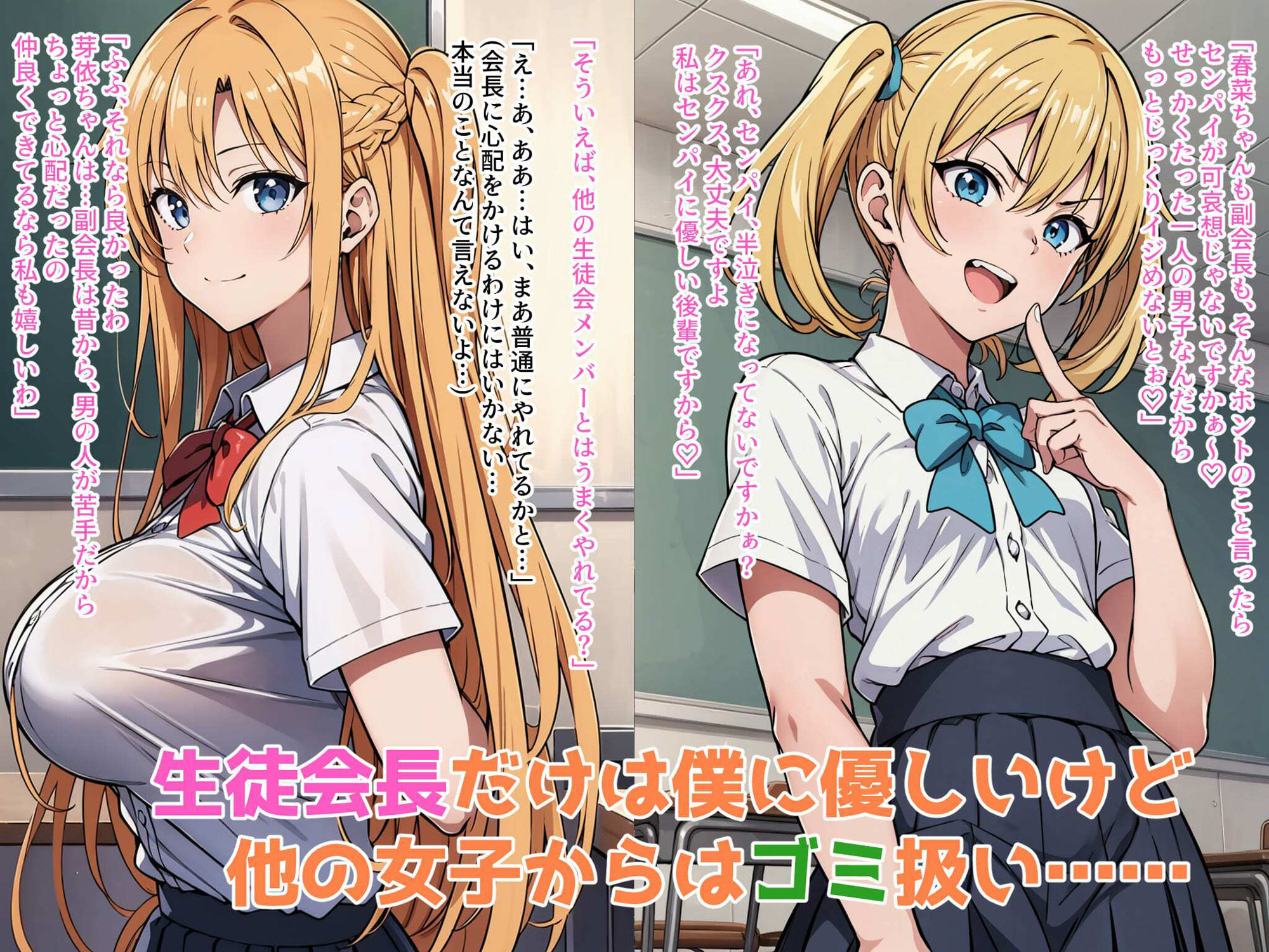 僕の催●ハーレム 〜僕を見下す女子に逆襲の処女強奪種付け●眠！〜 サンプル2ページ目
