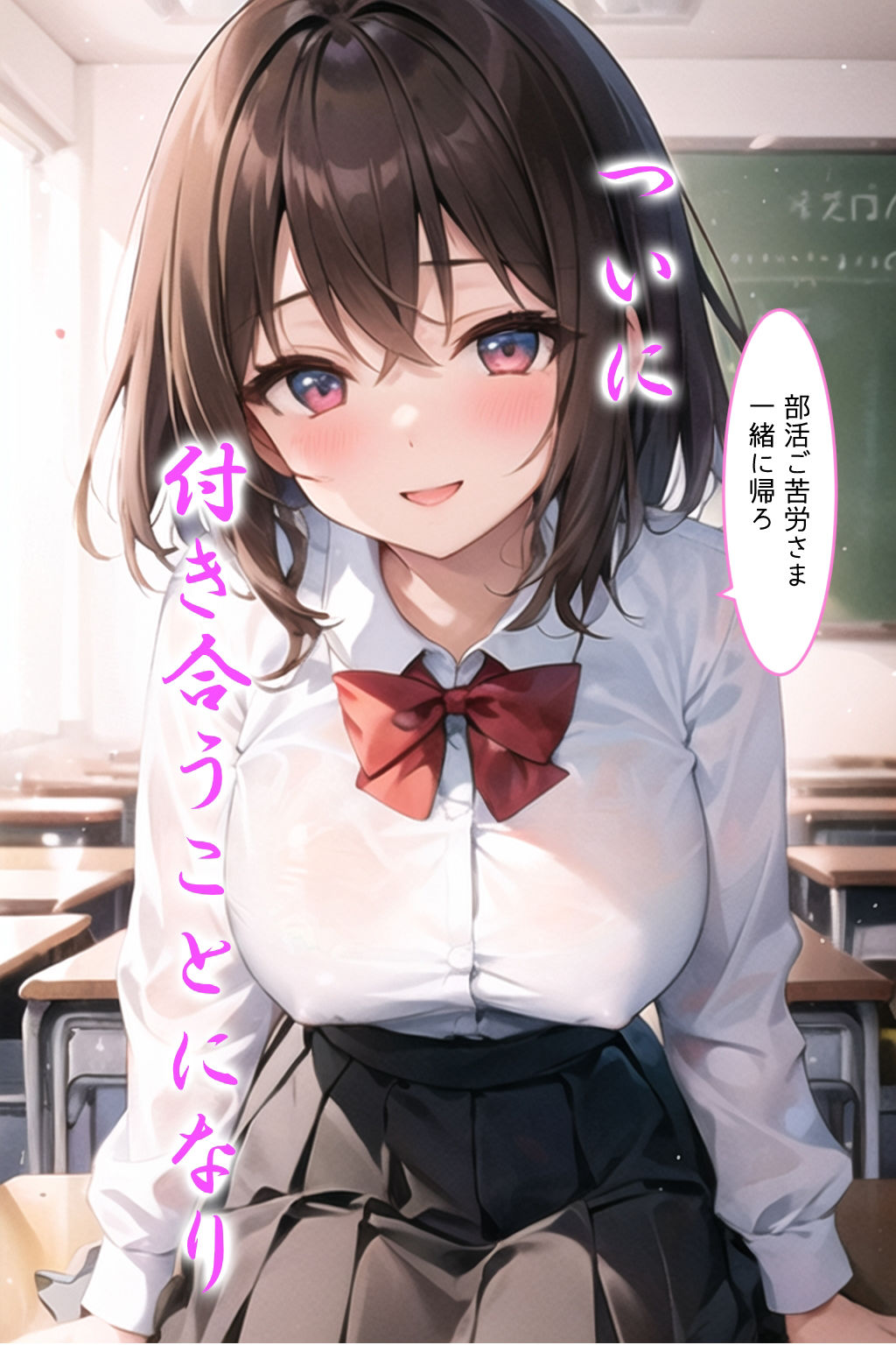 JK 着たままえっち3 学校編 サンプル1ページ目