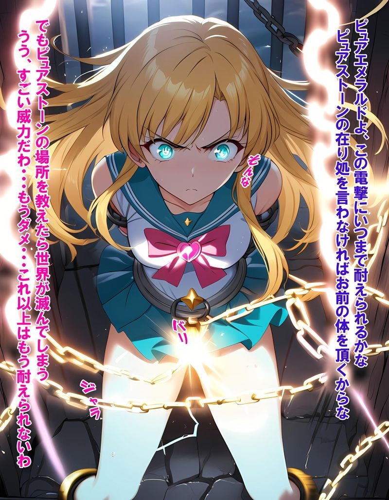 敵と戦いピンチになる魔法少女 Vol1 サンプル3ページ目