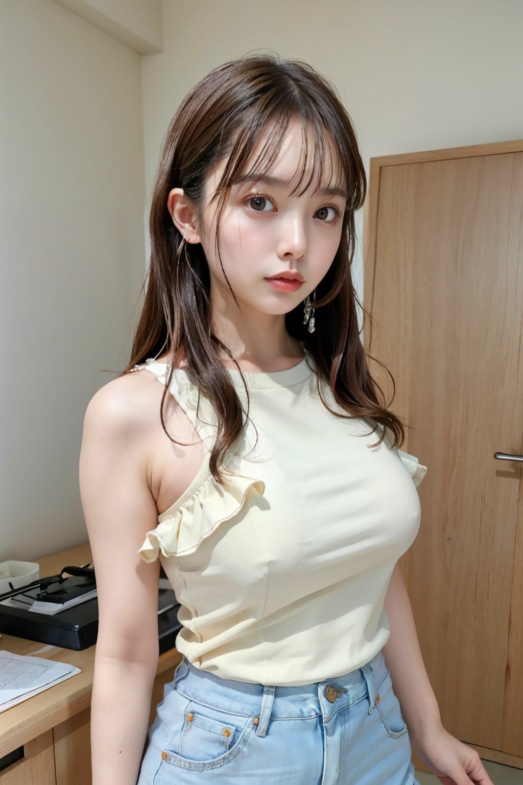 AI生成美女カタログ9:お家でイチャイチャ サンプル2ページ目