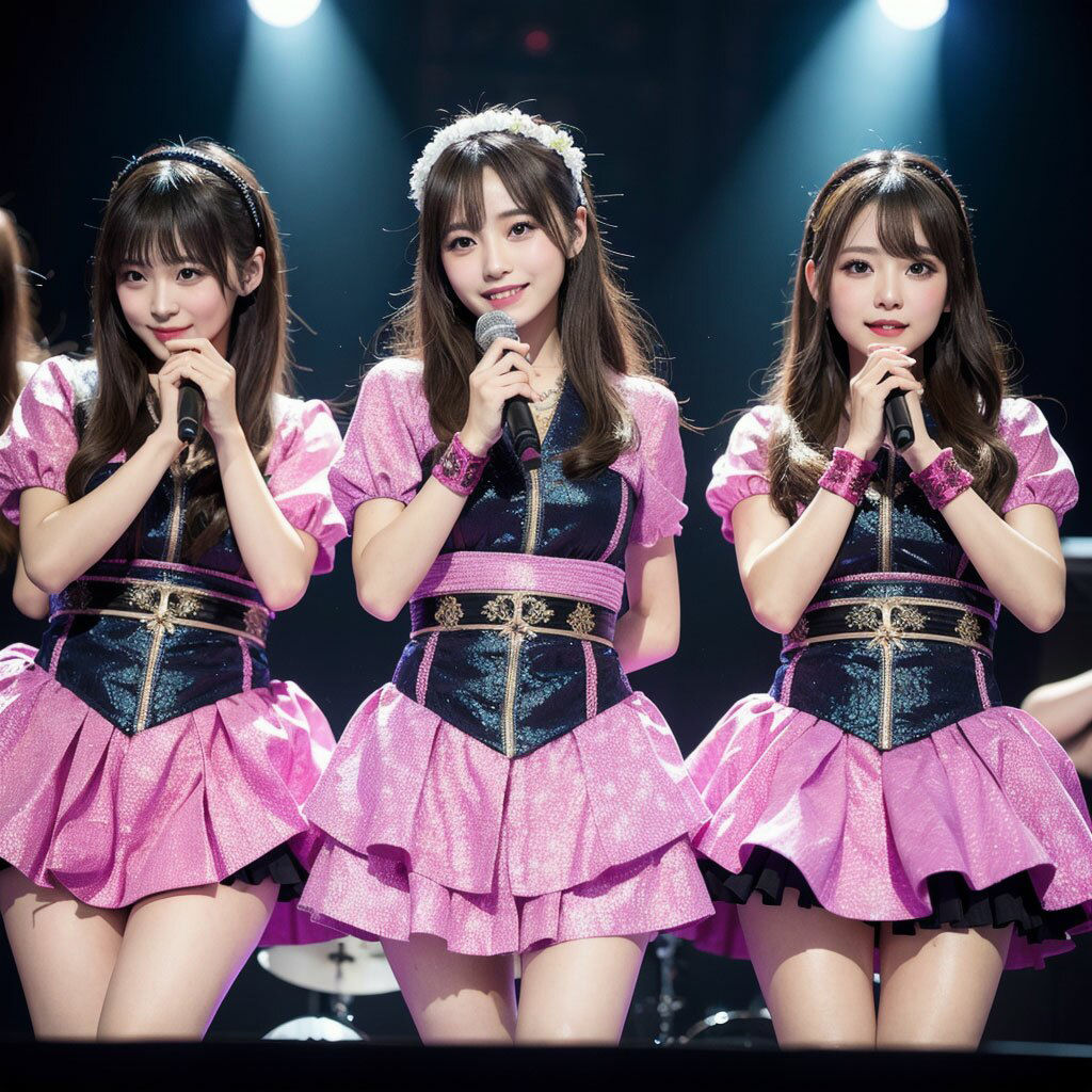 美少女AIアイドルグループ marus写真集 サンプル2ページ目