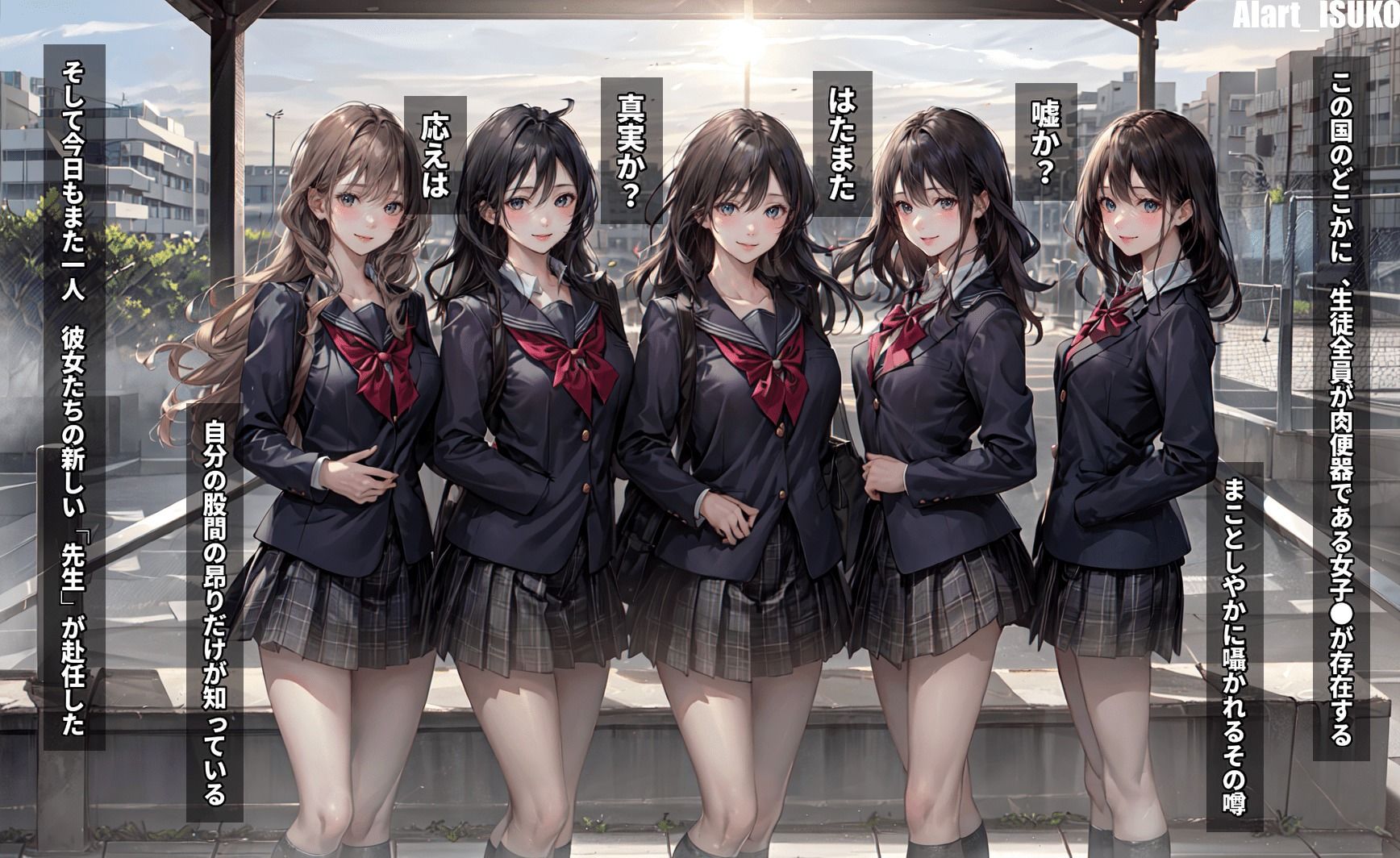 禁断の桃源郷 ハーレム学園2 サンプル1ページ目