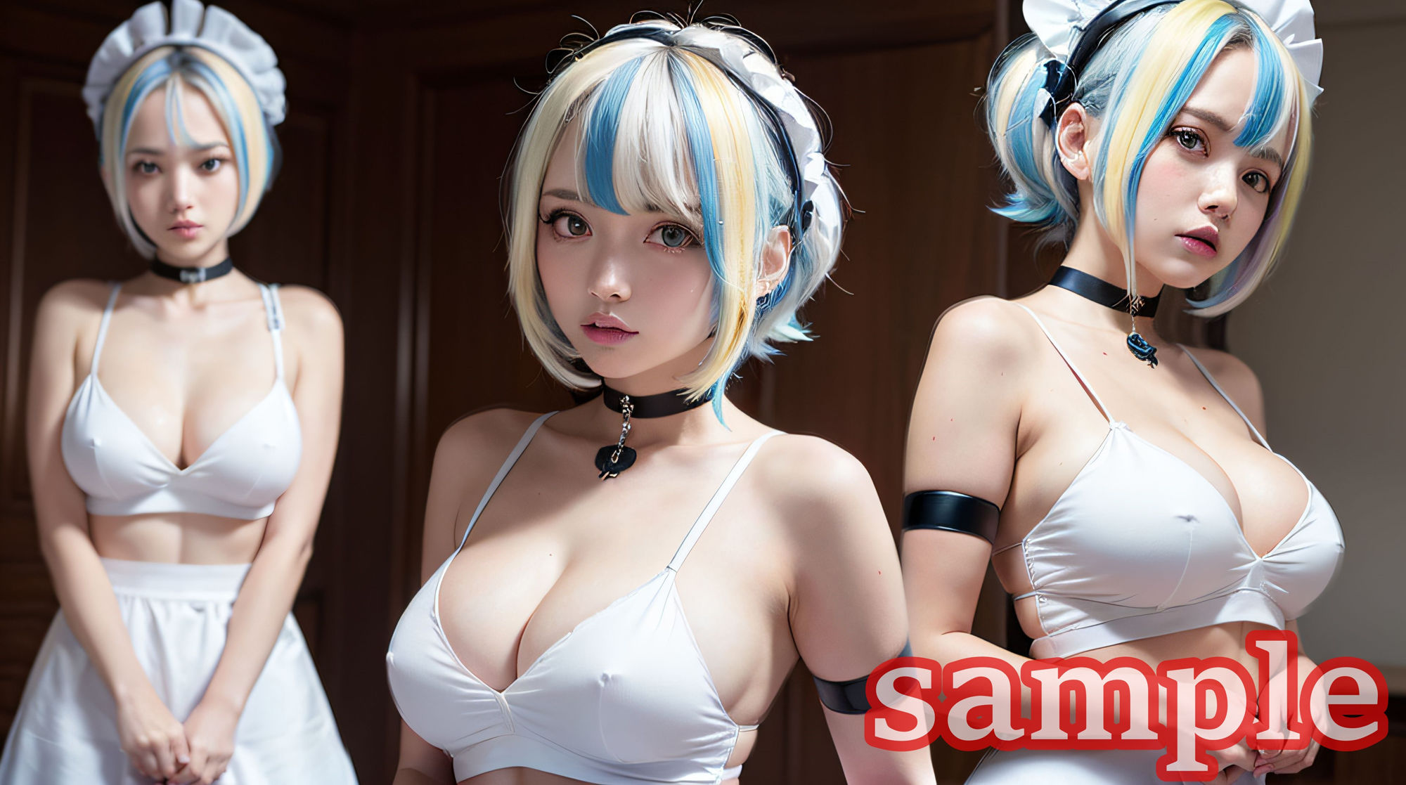 美少女メイド壁紙集 サンプル1ページ目