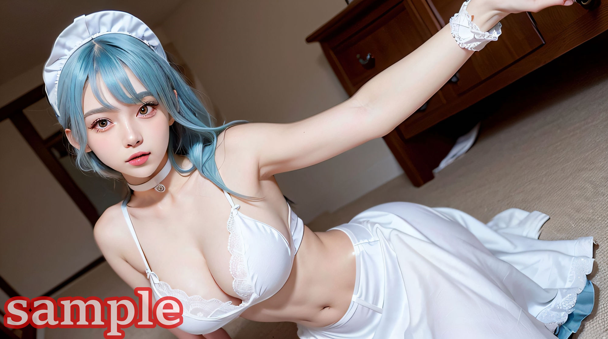 美少女メイド壁紙集 サンプル2ページ目