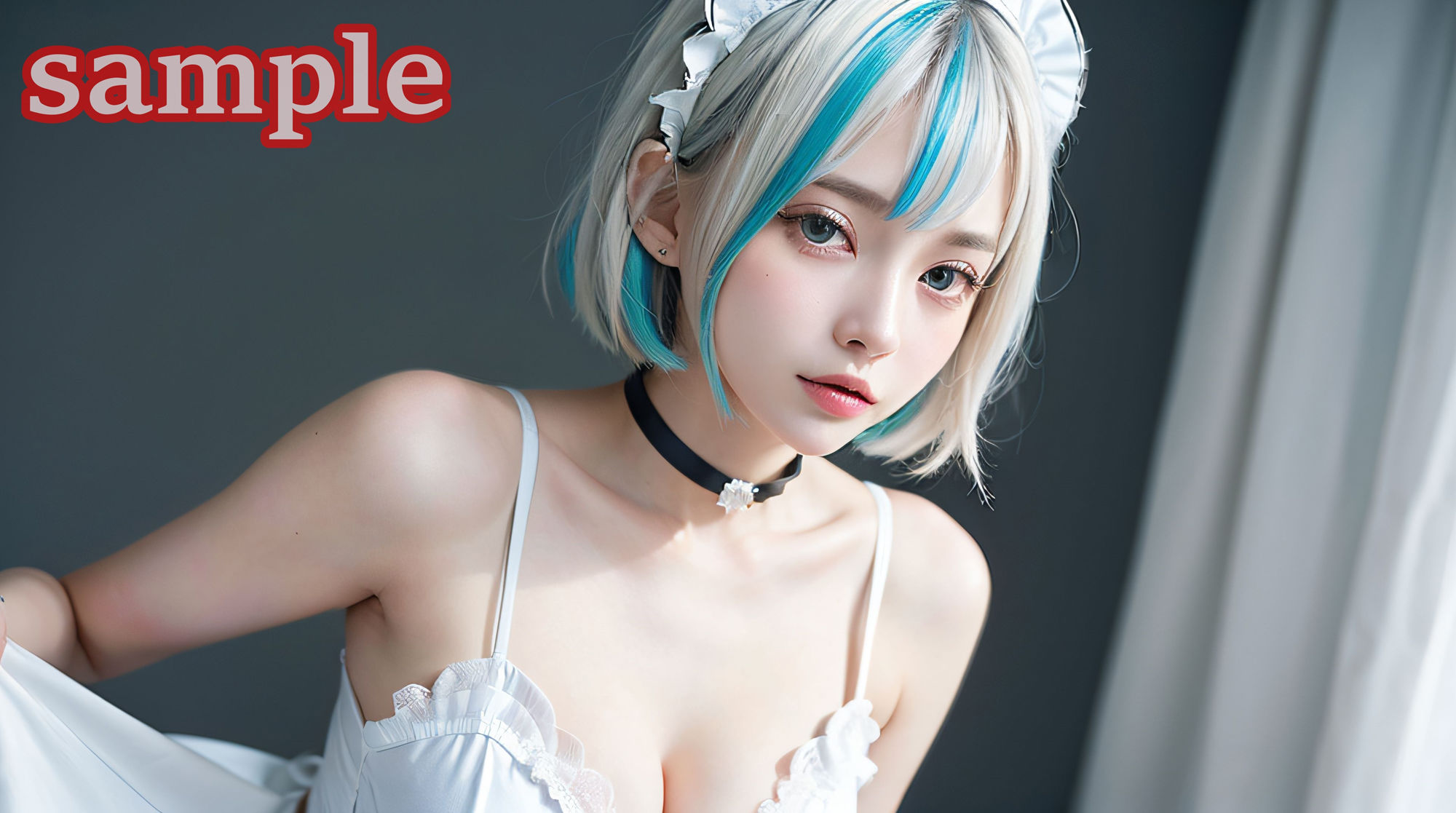 美少女メイド壁紙集 サンプル4ページ目