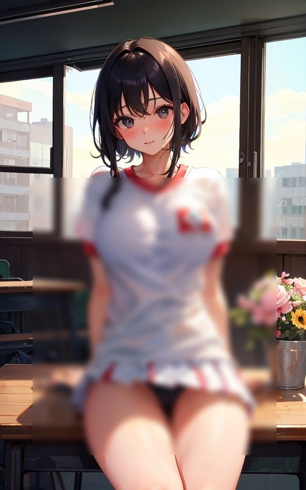 着衣巨乳美女 〜私、結構おっきいんだよ〜 サンプル4ページ目