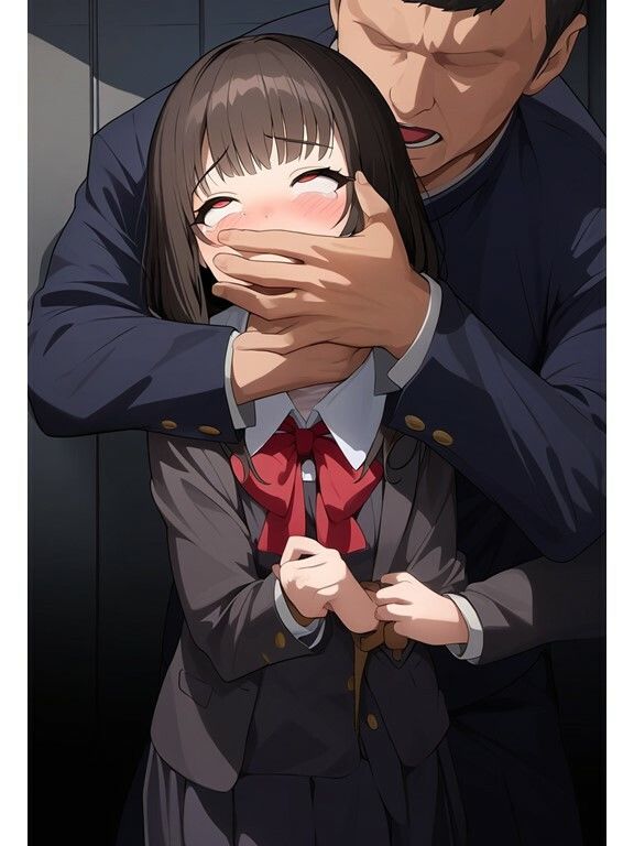 クロロホルムで口を塞がれて連れ去られるお嬢様学園の少女達 サンプル6ページ目