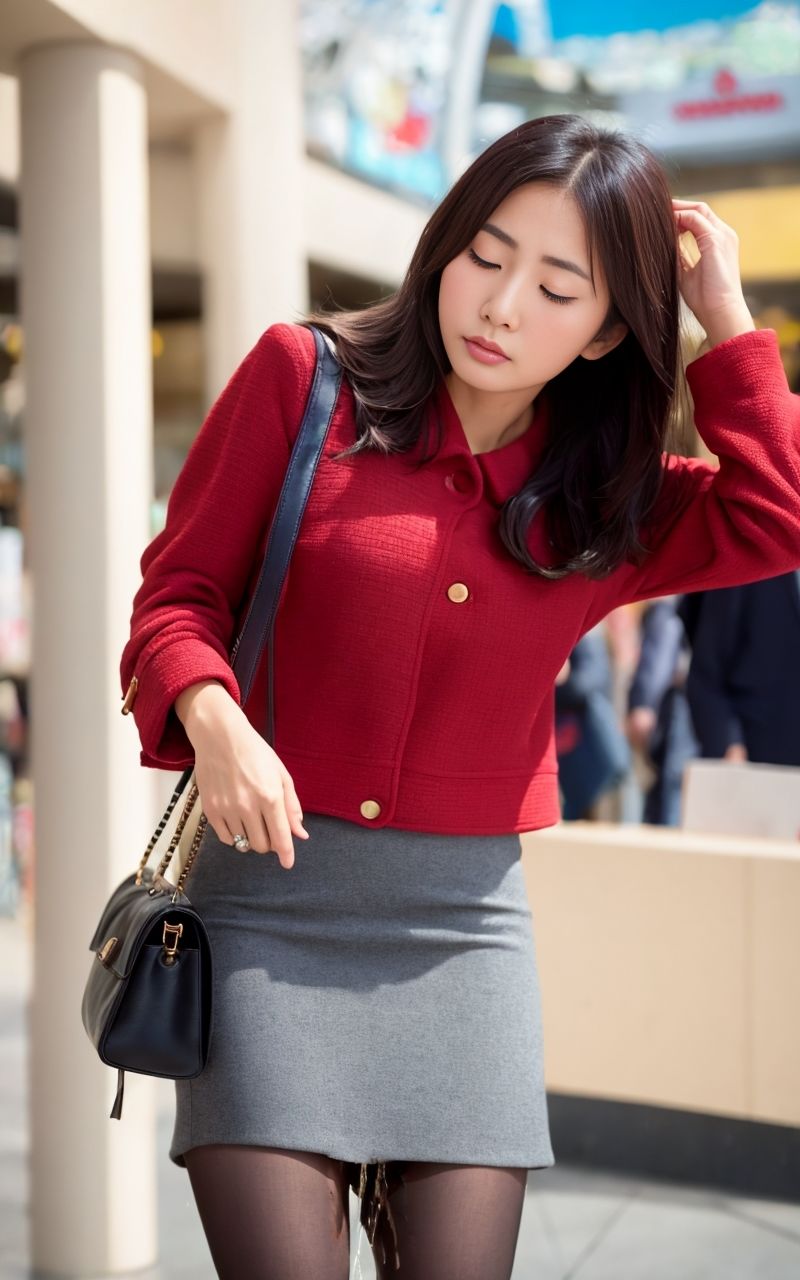 街角失禁人妻 サンプル5ページ目