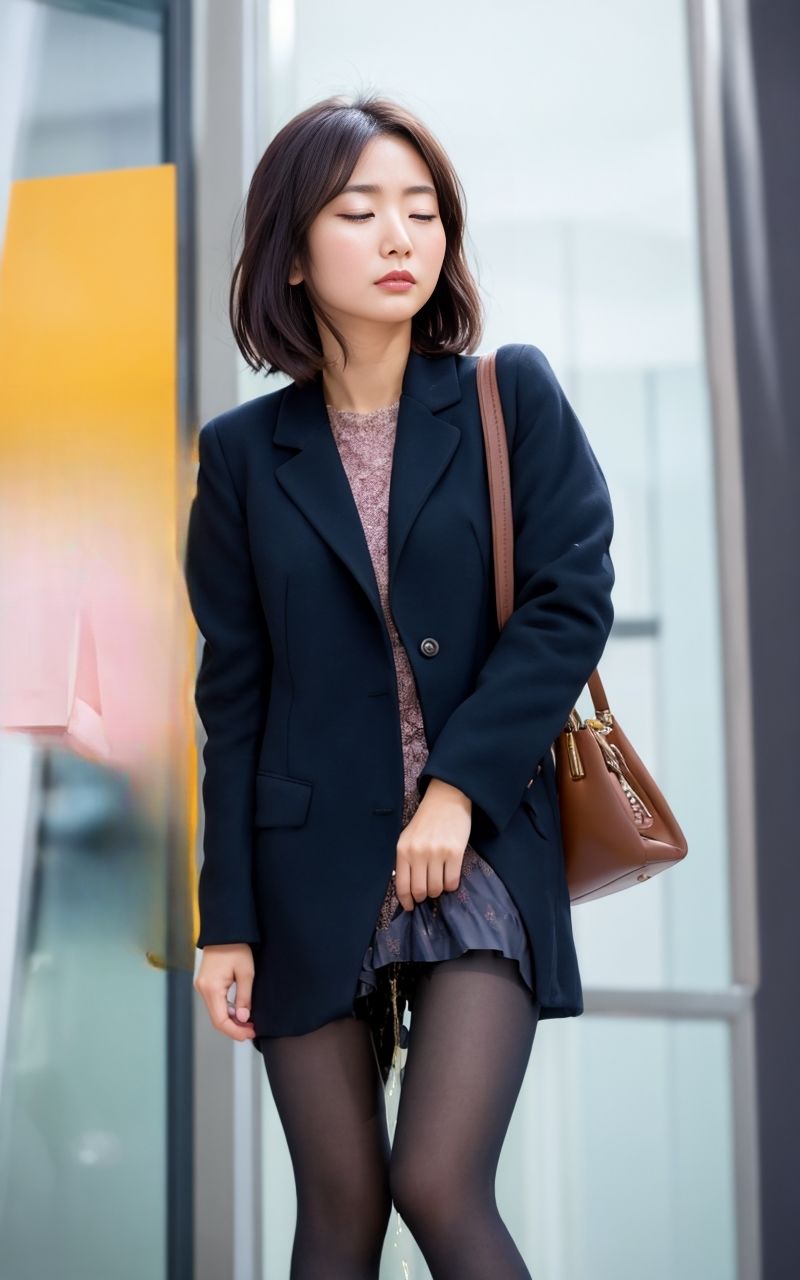 街角失禁人妻 サンプル6ページ目