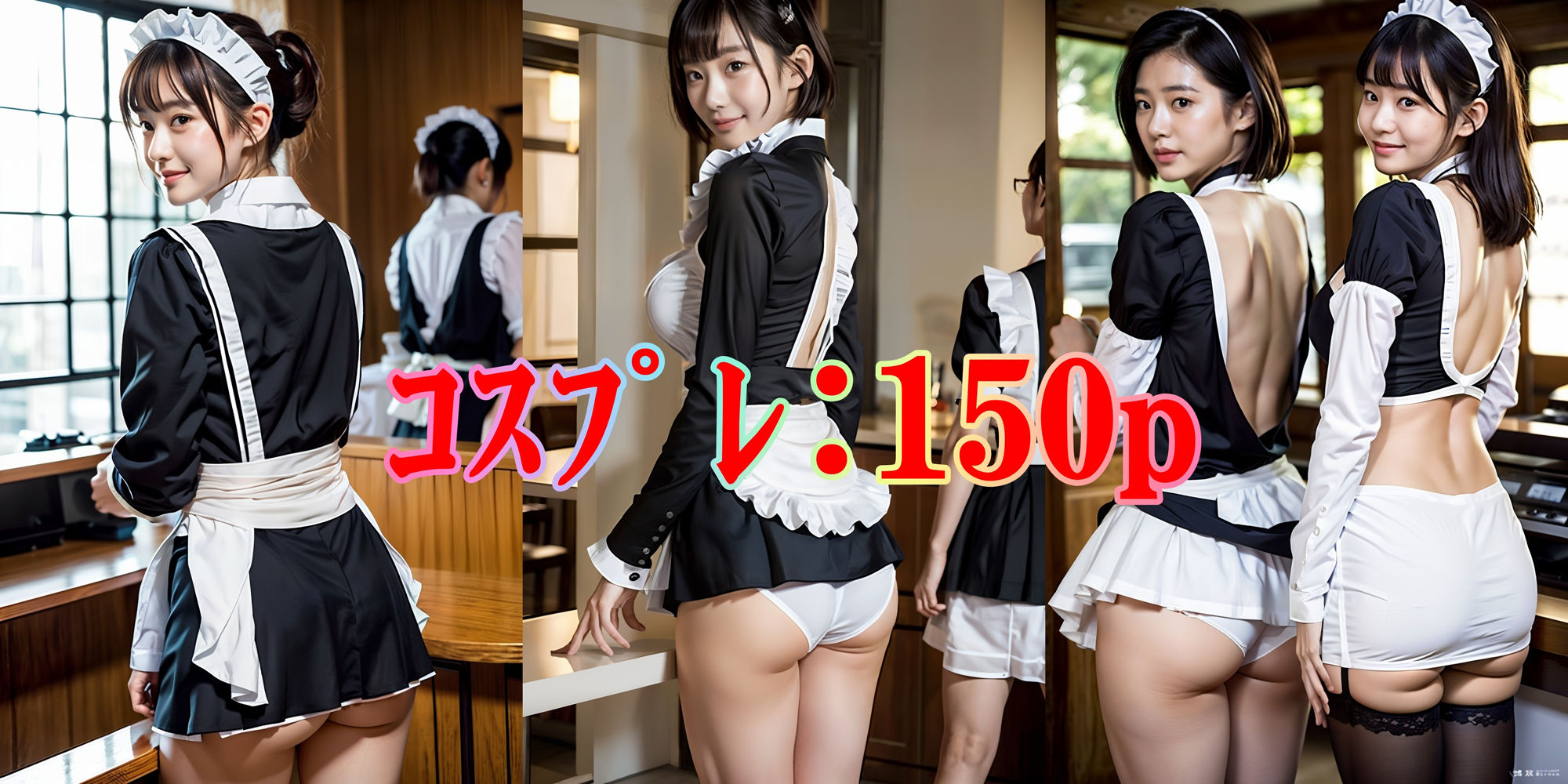 メイド コスプレSEX！282P サンプル9ページ目