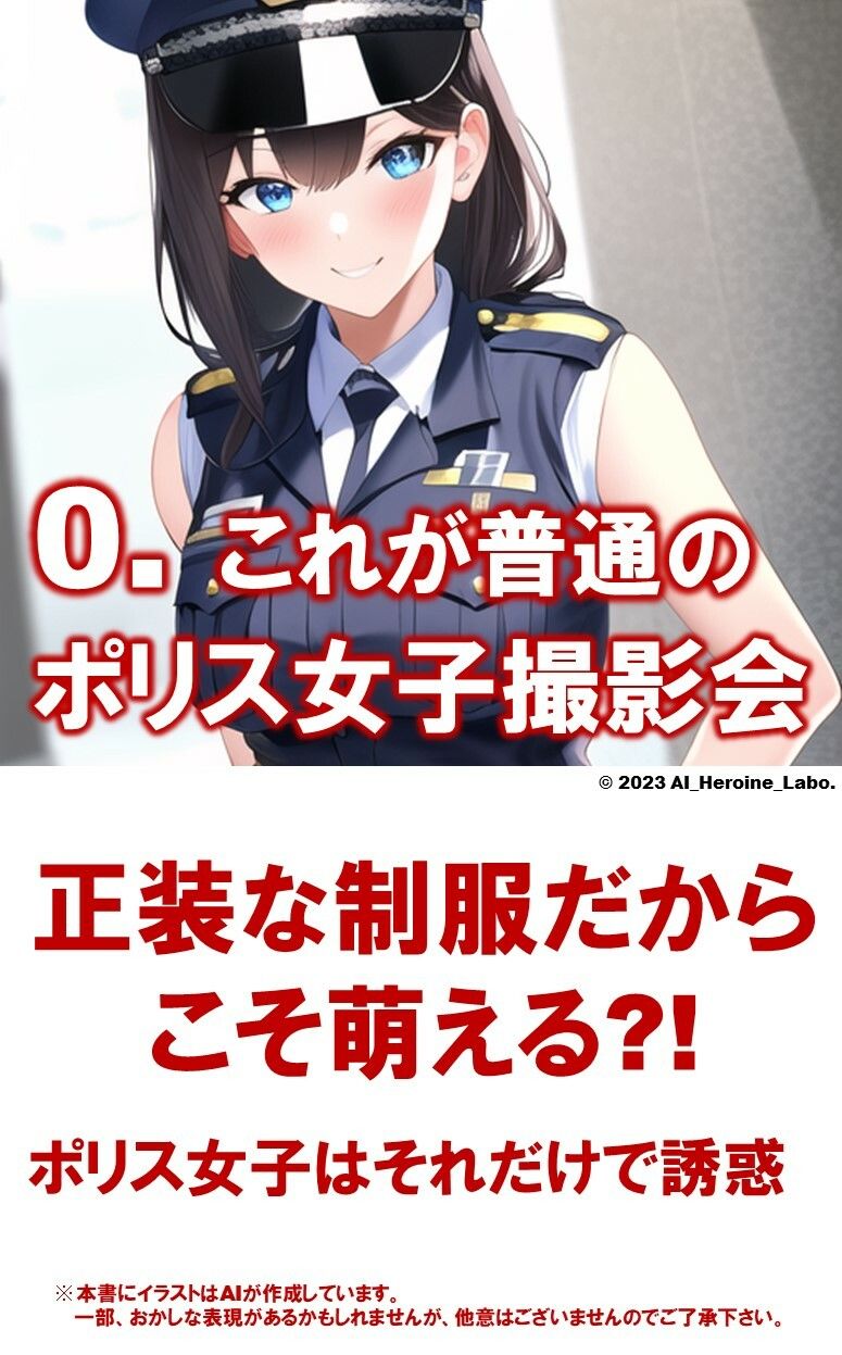 1つの呪文で生み出された100人のAI妄想美少女-18【検巨乳率No.1！ビキニポリス女子】 サンプル3ページ目