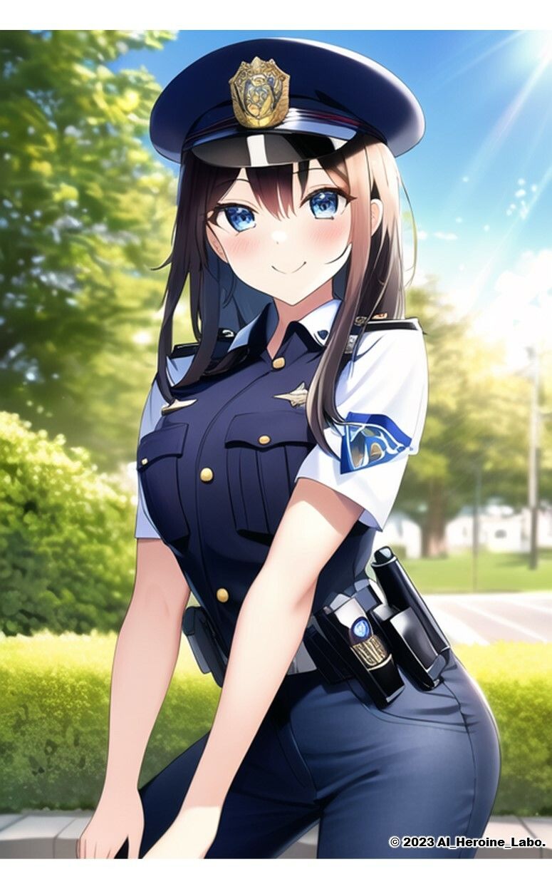 1つの呪文で生み出された100人のAI妄想美少女-18【検巨乳率No.1！ビキニポリス女子】 サンプル4ページ目