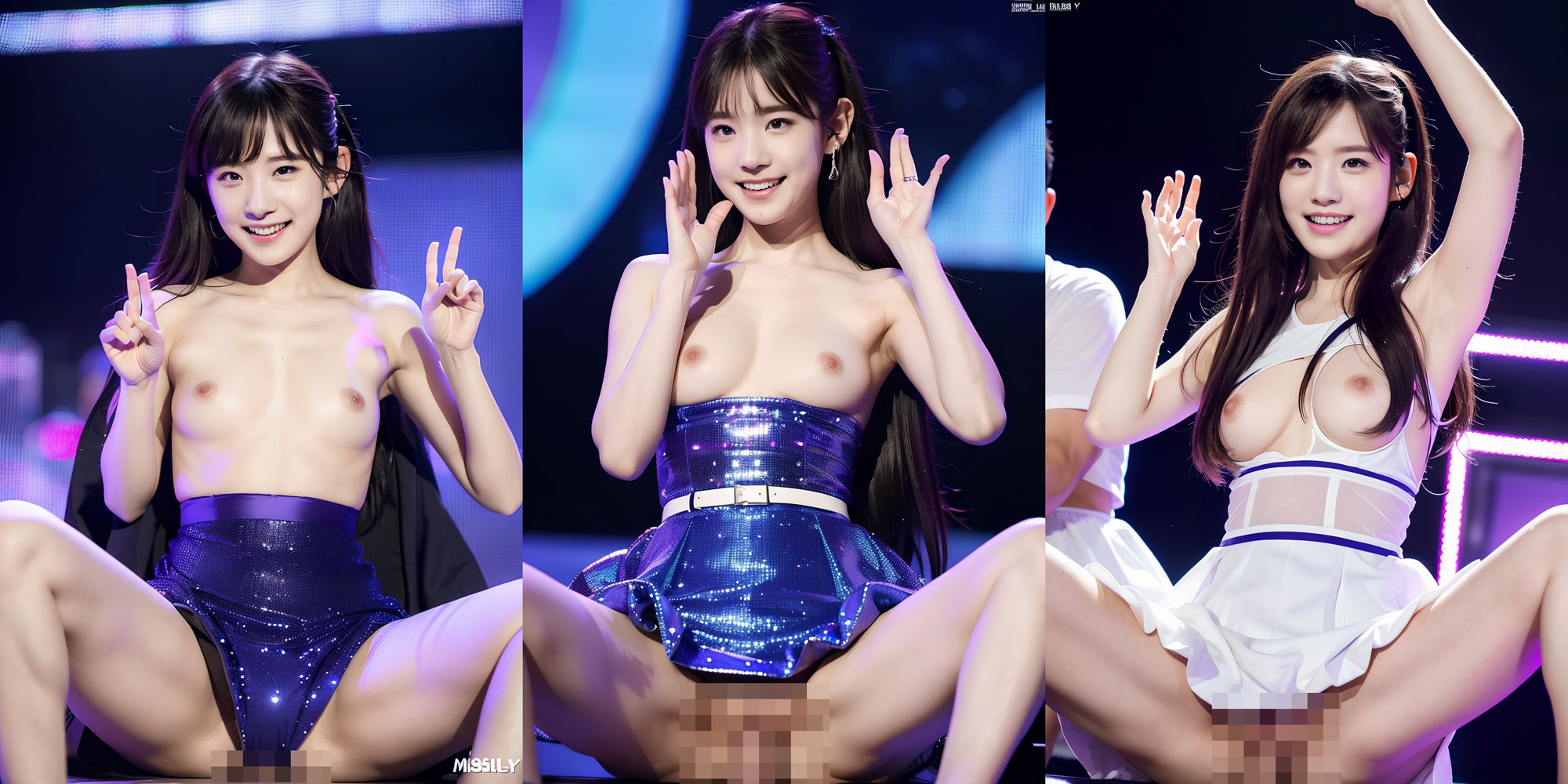 499p ステージで公開S●XさせられるS級アイドル サンプル1ページ目