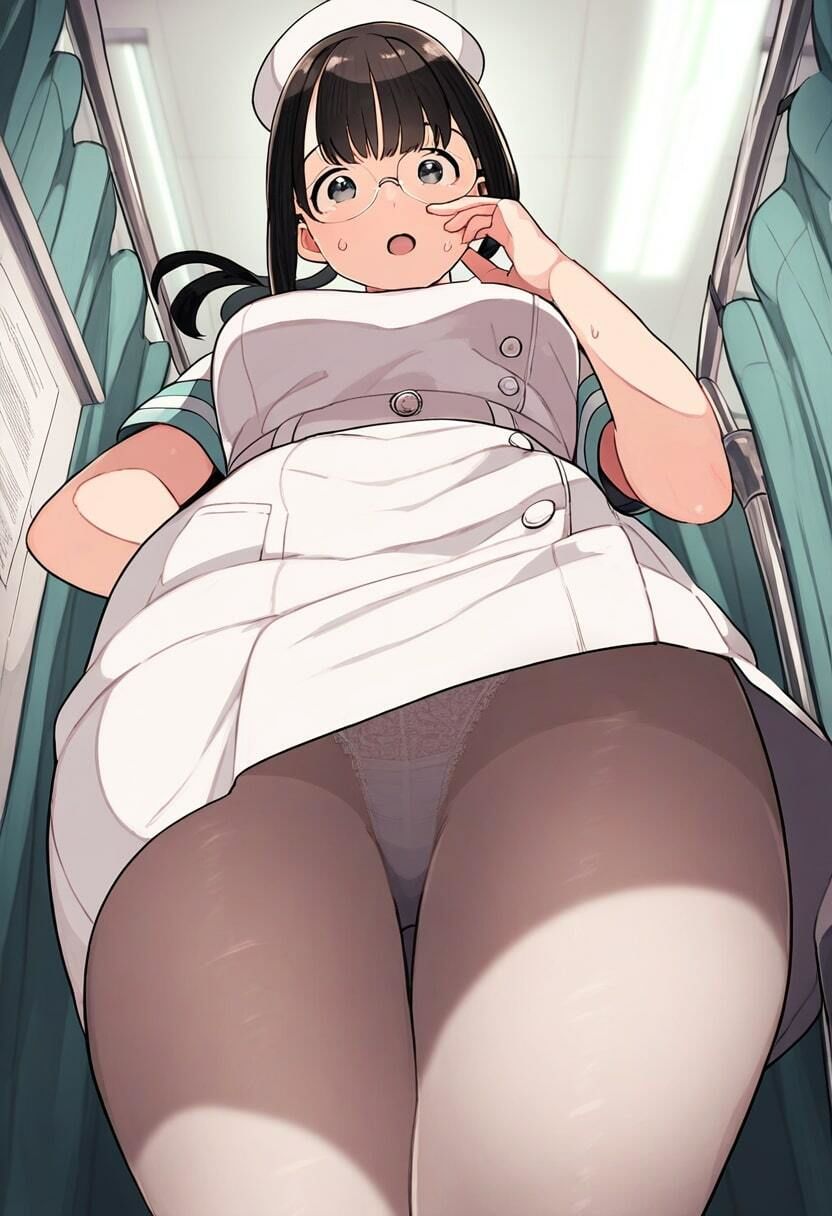 【スマホ盗撮】看護婦パンチラ逆さ撮りがバレた・500枚 サンプル4ページ目