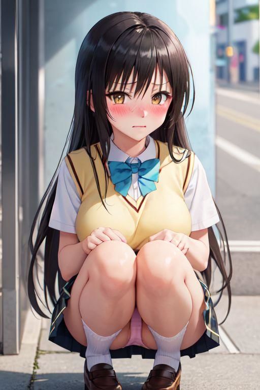 T◯LOVEる 古◯川 唯みたいな女の子 サンプル2ページ目