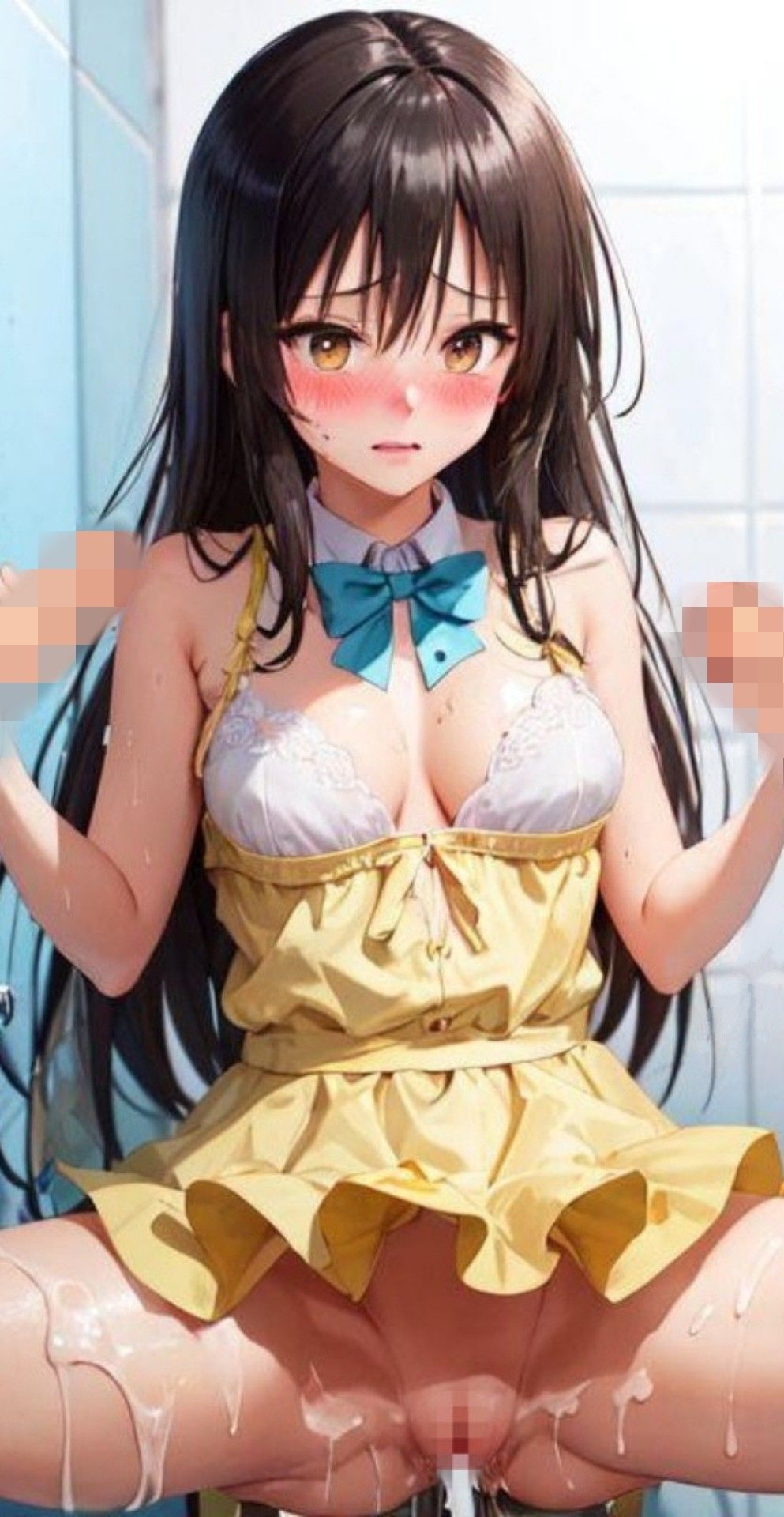 T◯LOVEる 古◯川 唯みたいな女の子 サンプル7ページ目