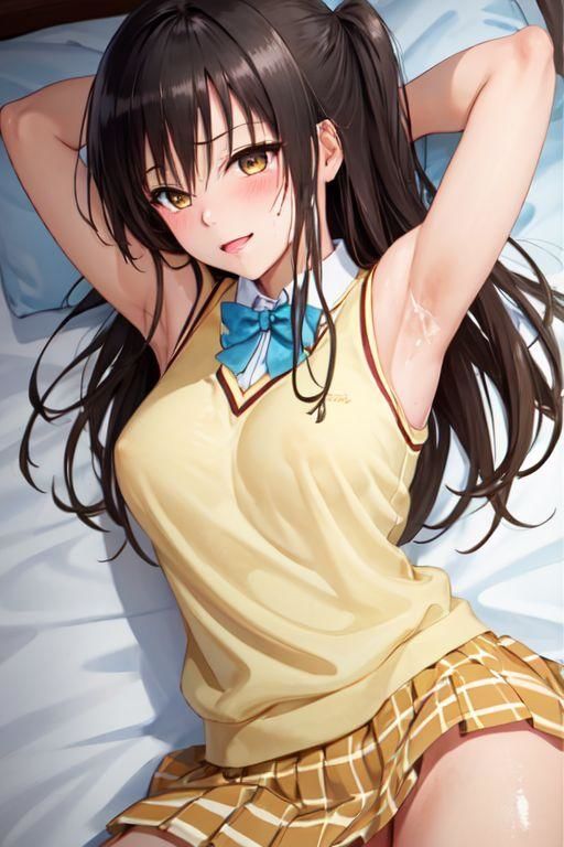 T◯LOVEる 古◯川 唯みたいな女の子 サンプル8ページ目