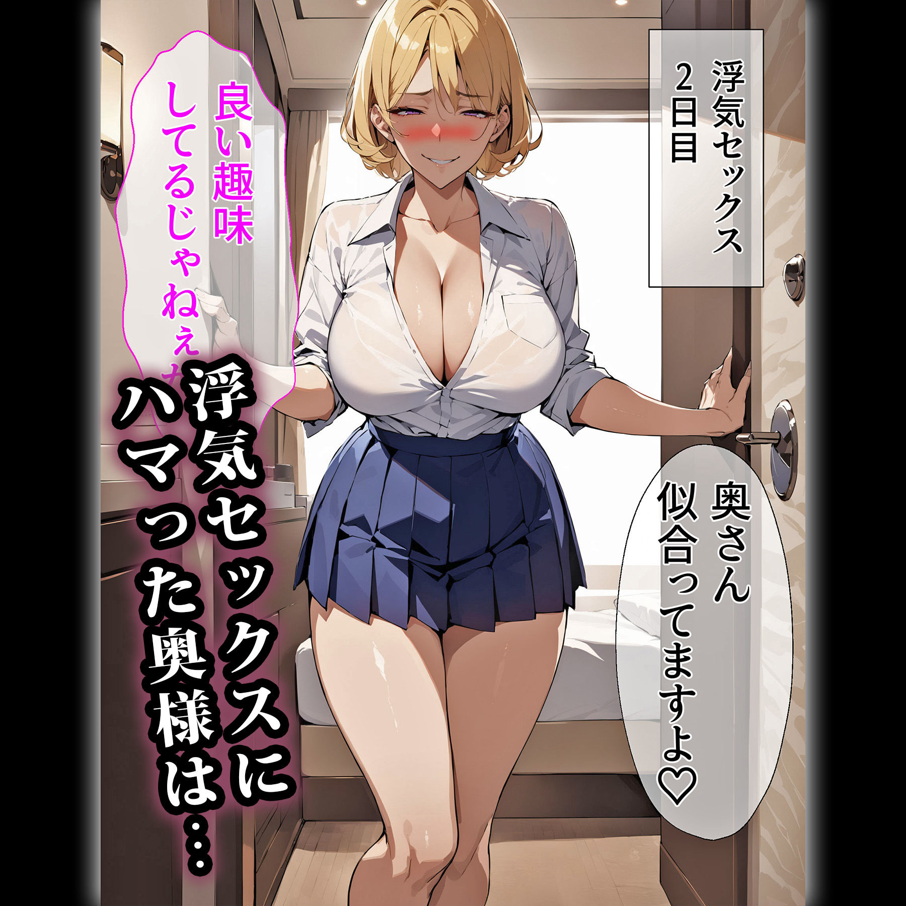 浮気セックスにハマった欲求不満の元ヤン奥様がメス堕ちするまで サンプル5ページ目