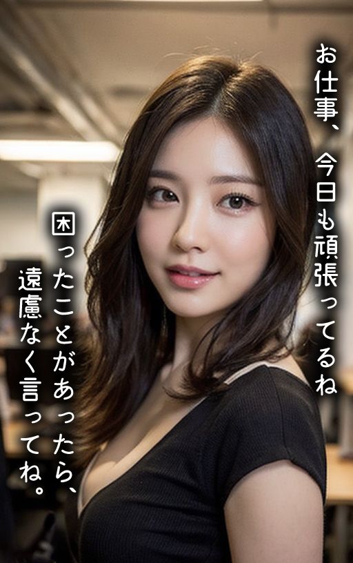 【官能小説型写真集】エロすぎる女上司に誘われて、オフィスの中でエッチしちゃったw（全115ページ） サンプル2ページ目