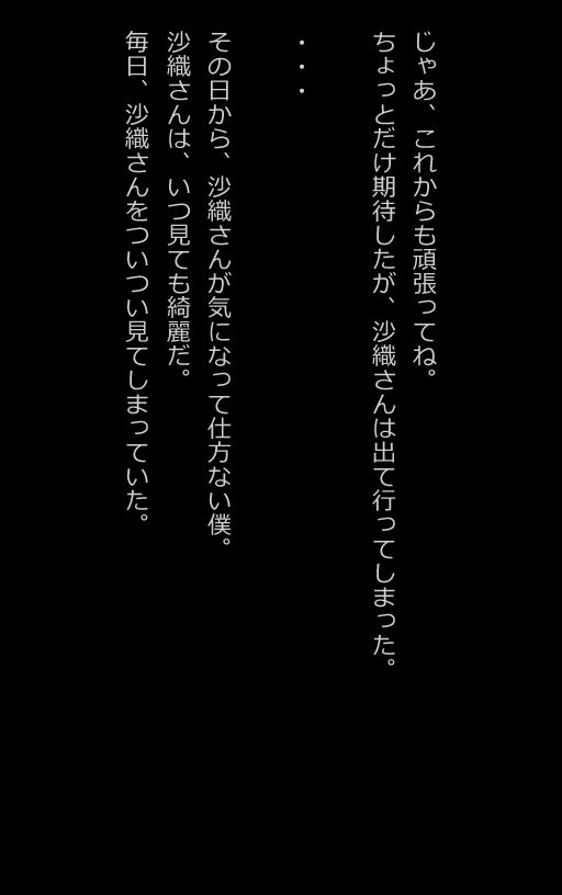 【官能小説型写真集】エロすぎる女上司に誘われて、オフィスの中でエッチしちゃったw（全115ページ） サンプル3ページ目