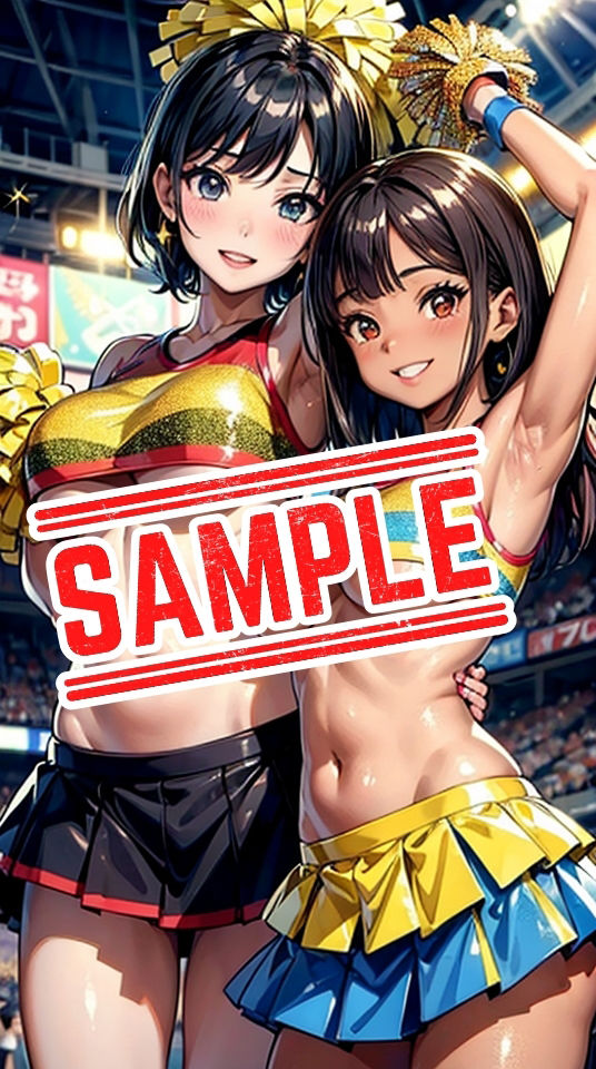 チアリーダーの下乳スタジアム2 画像158枚 サンプル2ページ目