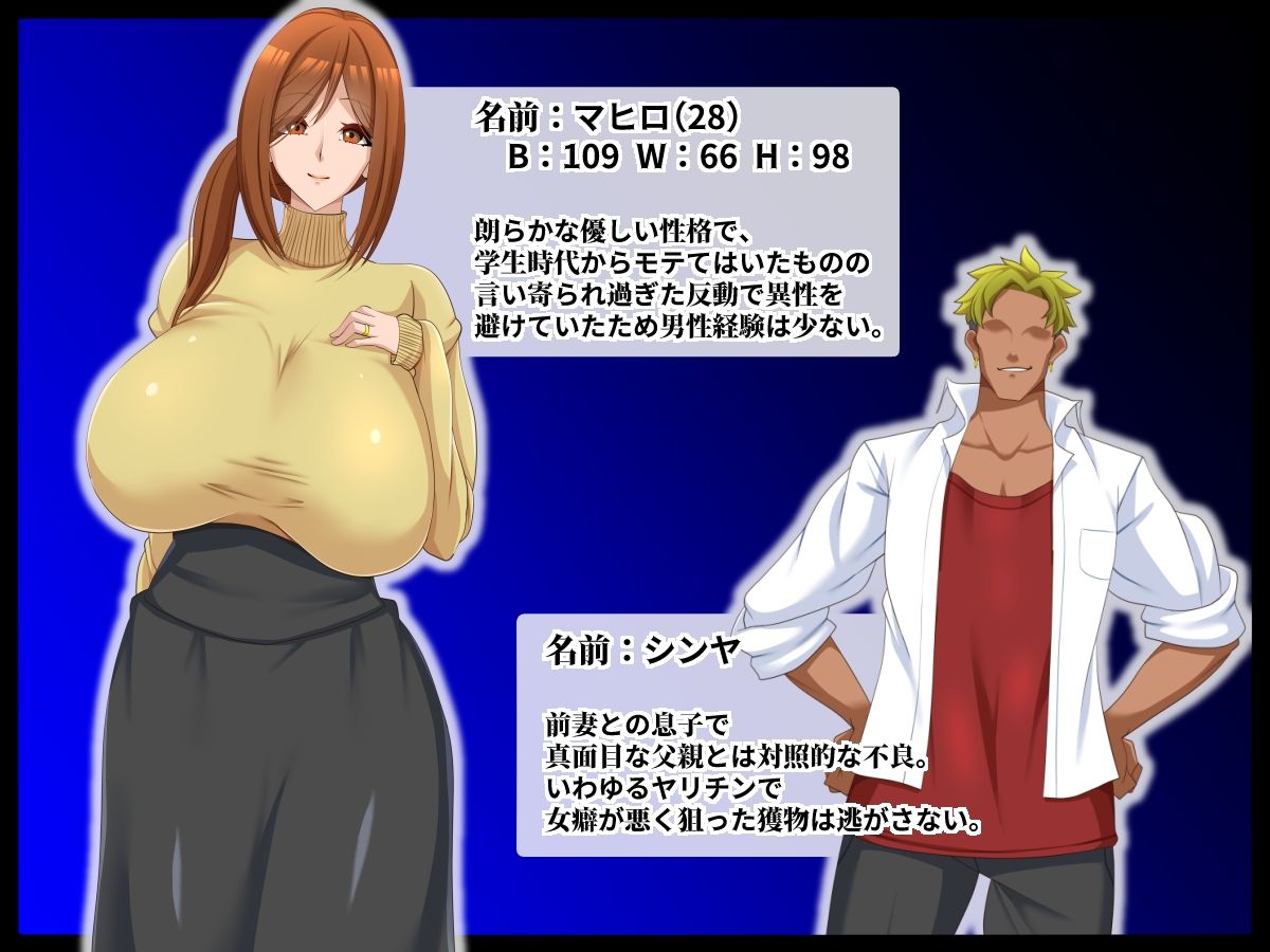 息子に堕とされた妻 サンプル1ページ目