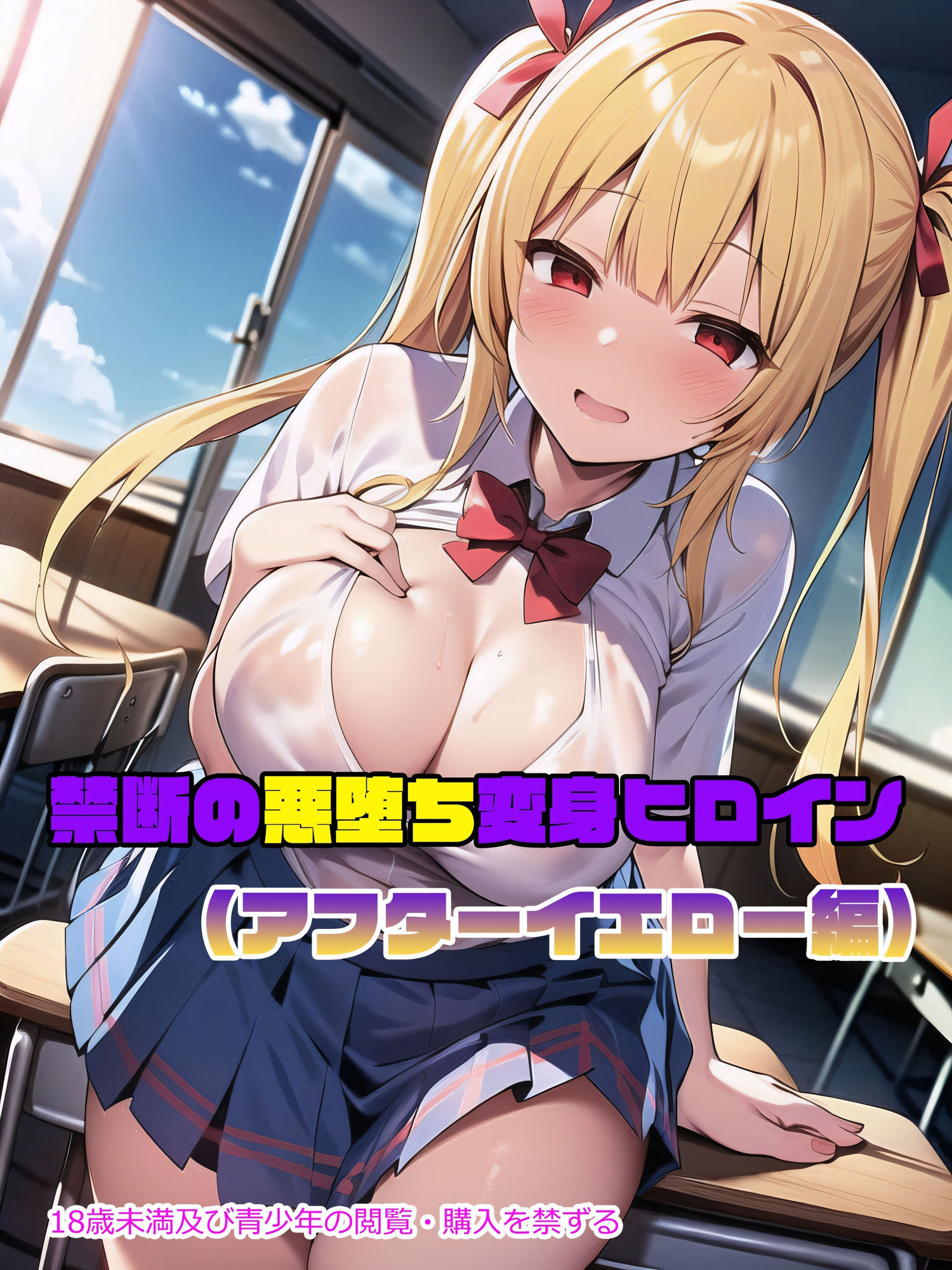 【アフターイエロー編】禁断の悪堕ち変身ヒロイン サンプル1ページ目