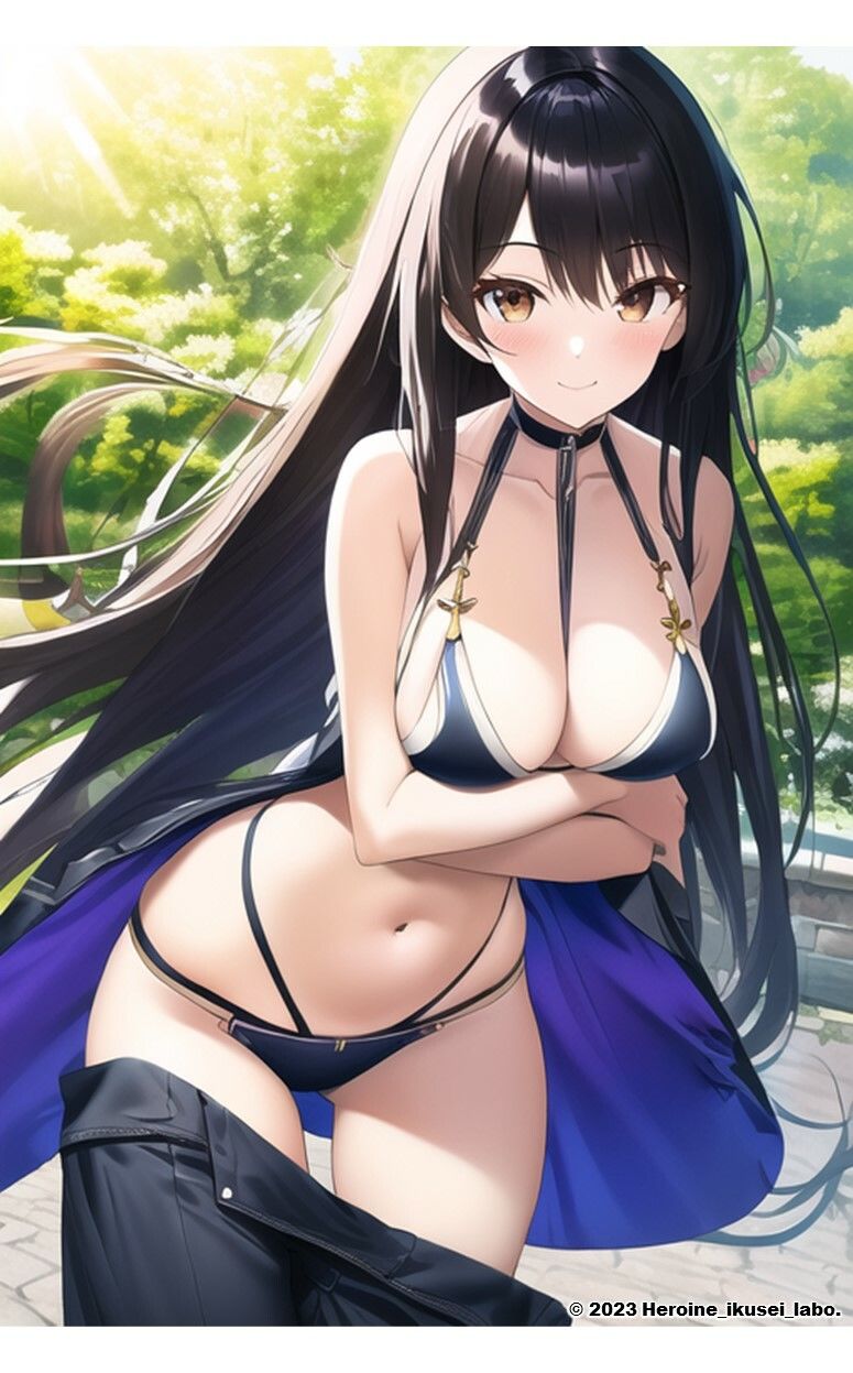 1つの呪文で生み出された100人のAI妄想美少女-21【さわやかえっちなスポーツビキニ女子編】 サンプル7ページ目