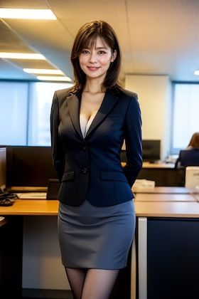 弊社の女性社員 サンプル9ページ目