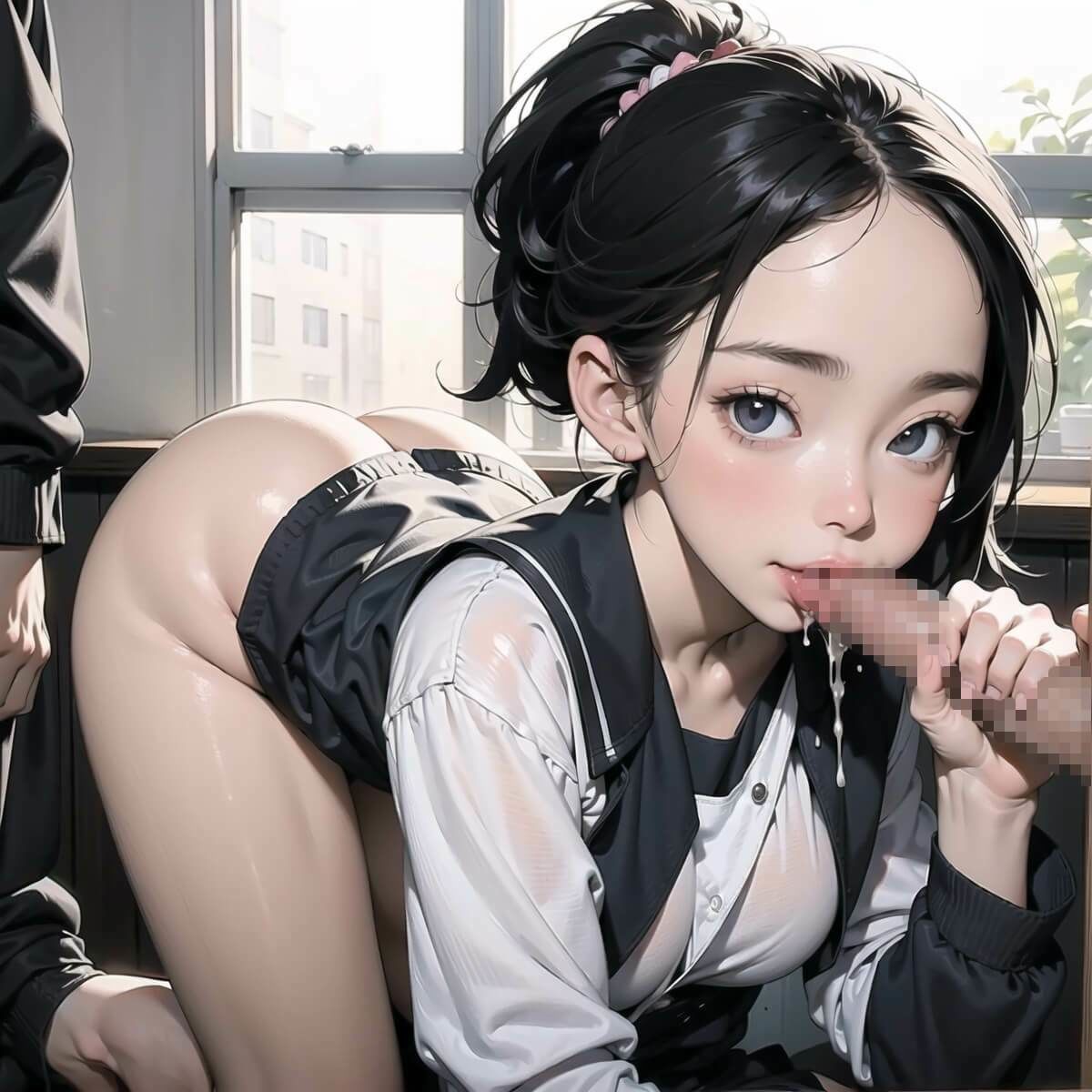 君ならどっちにする？中出し放題学園のエッチな青春 サンプル7ページ目