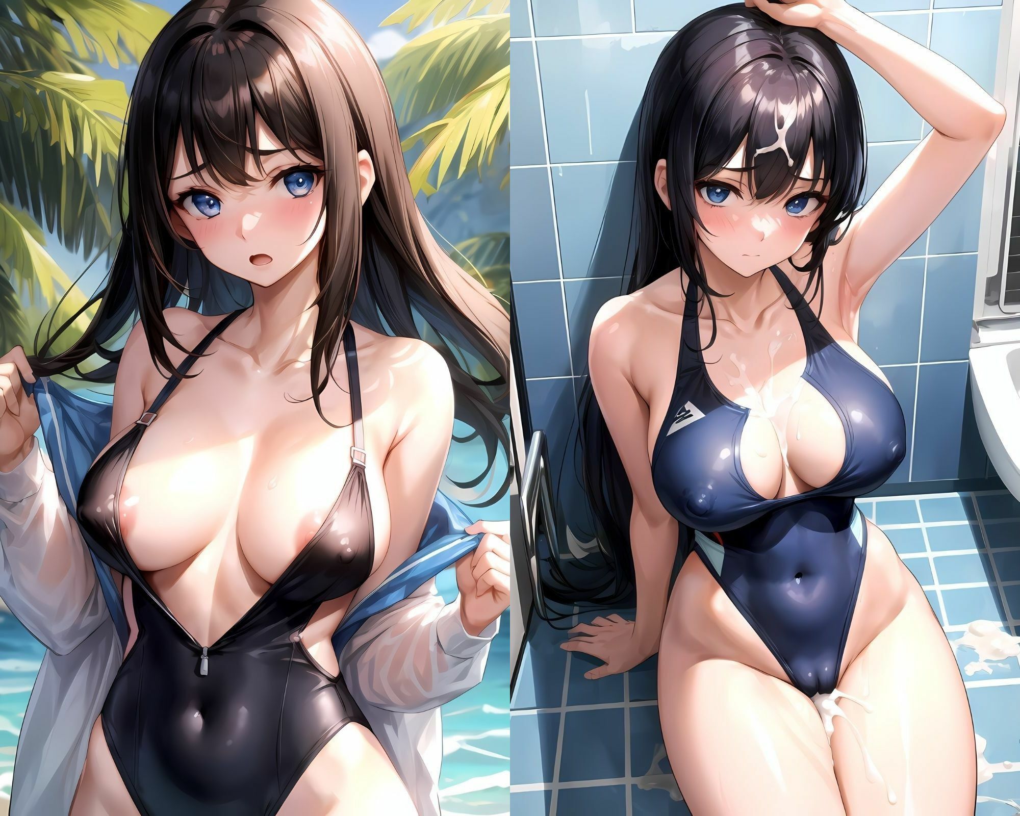 水泳部女子とヤりまくり サンプル5ページ目