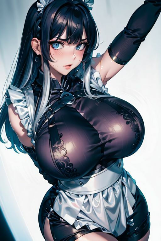 爆乳AIサイバーメイド1 サンプル3ページ目