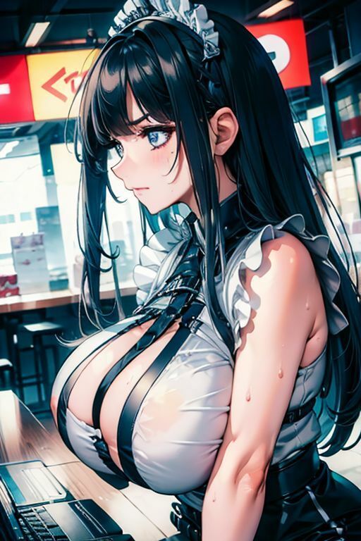 爆乳AIサイバーメイド1 サンプル8ページ目