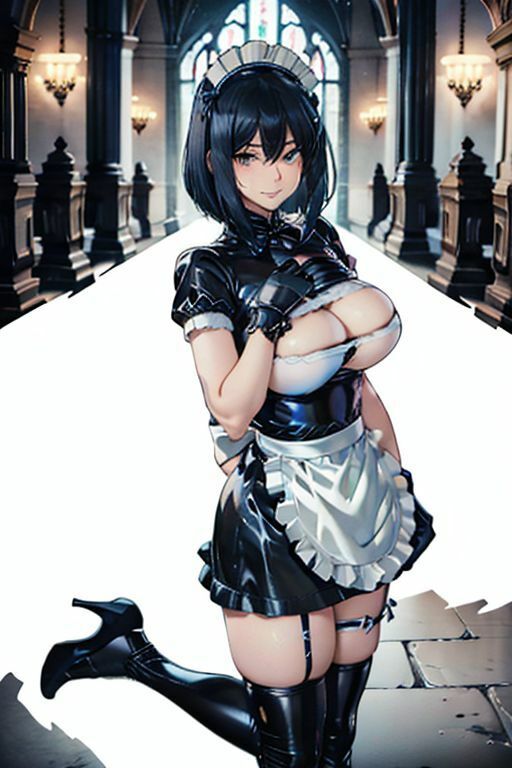 爆乳AIメイドフレンド1 サンプル1ページ目
