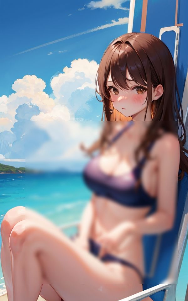 水着ショット 〜なんかエッチだね〜 サンプル1ページ目